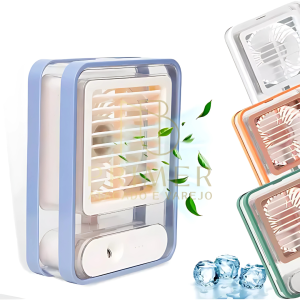 MINI VENTILADOR UMIDIFICADOR DE AR
