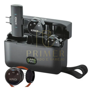 MICROFONE DE LAPELA SEM FIO K9