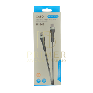 CABO DE DADOS TYPE-C PARA TYPE-C IT BLUE