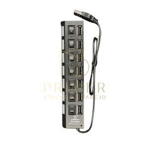 HUB USB 2.0 7 PORTAS KAH7U